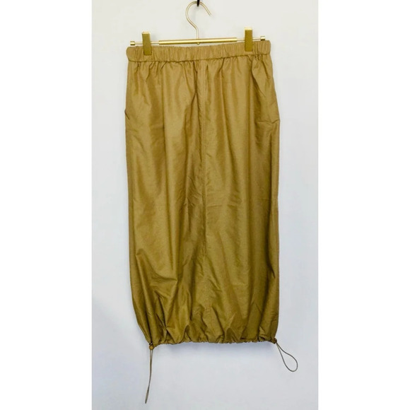 Women's Sadie & Sage Skirt Khaki with drawstring bottom - Picture 3 of 9